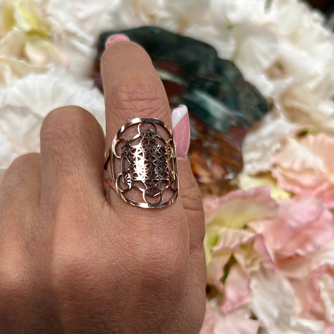 Bague Fleurs de vie