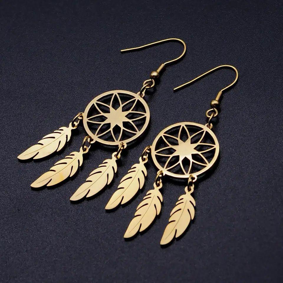 Boucles d’oreilles attrape-rêves