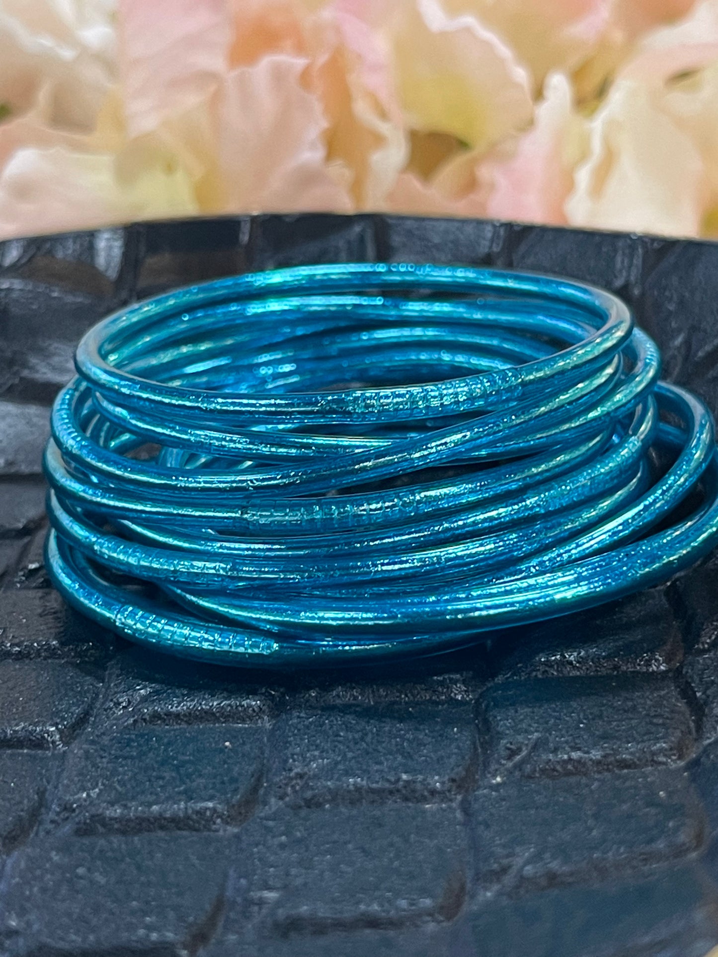 Joncs bouddhiste fin bleu