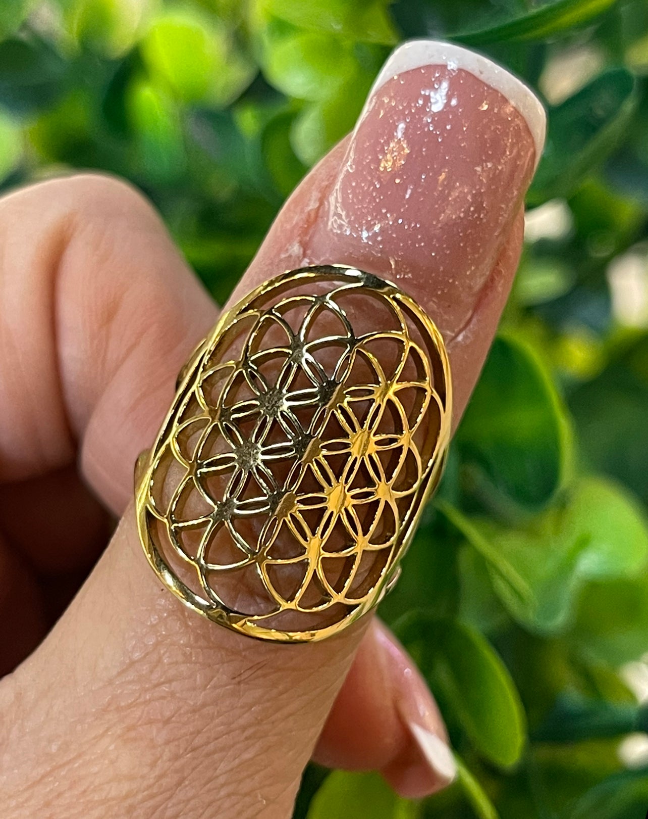 Bague Fleurs de vie