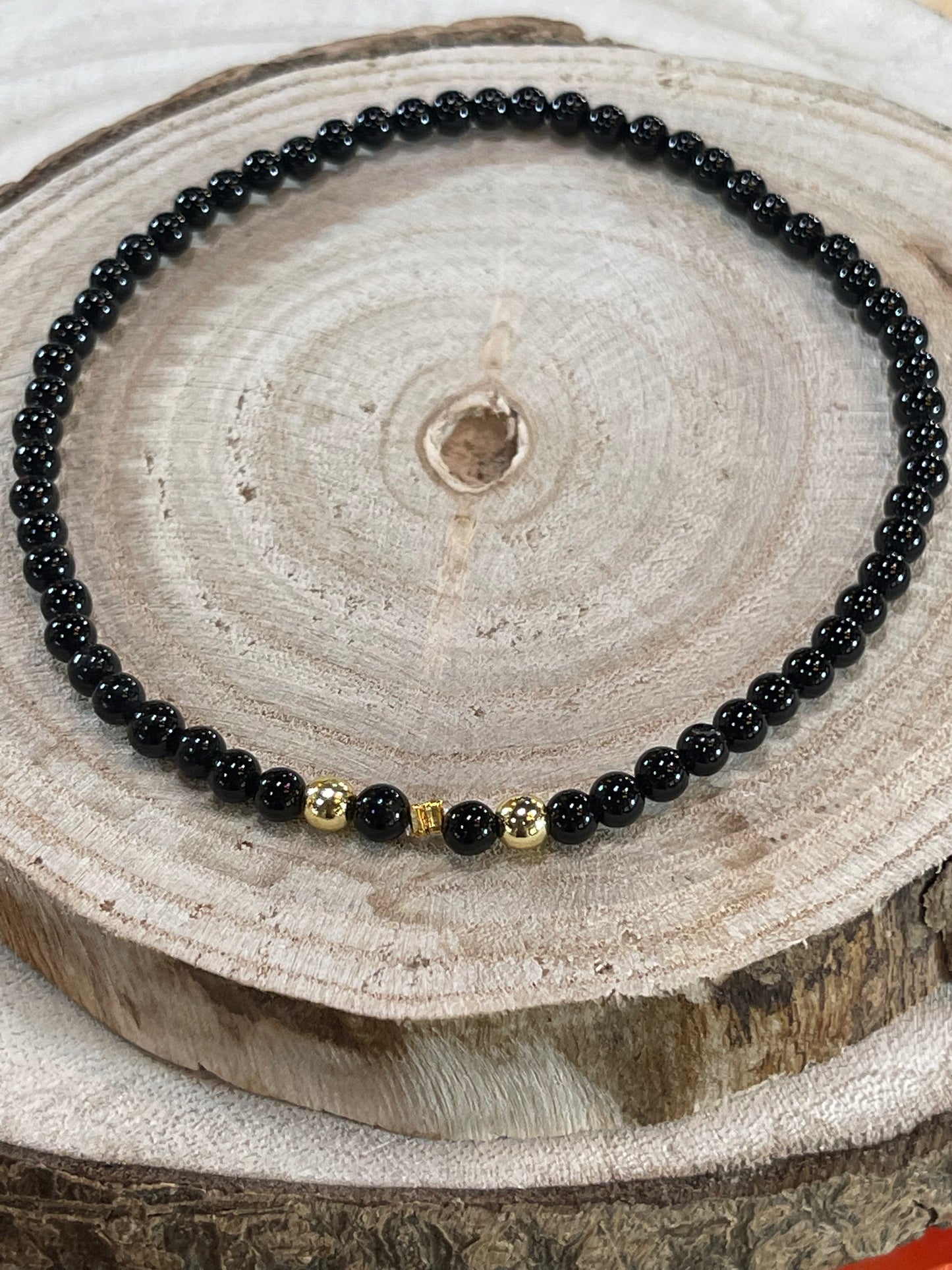 Chaine de cheville Tourmaline