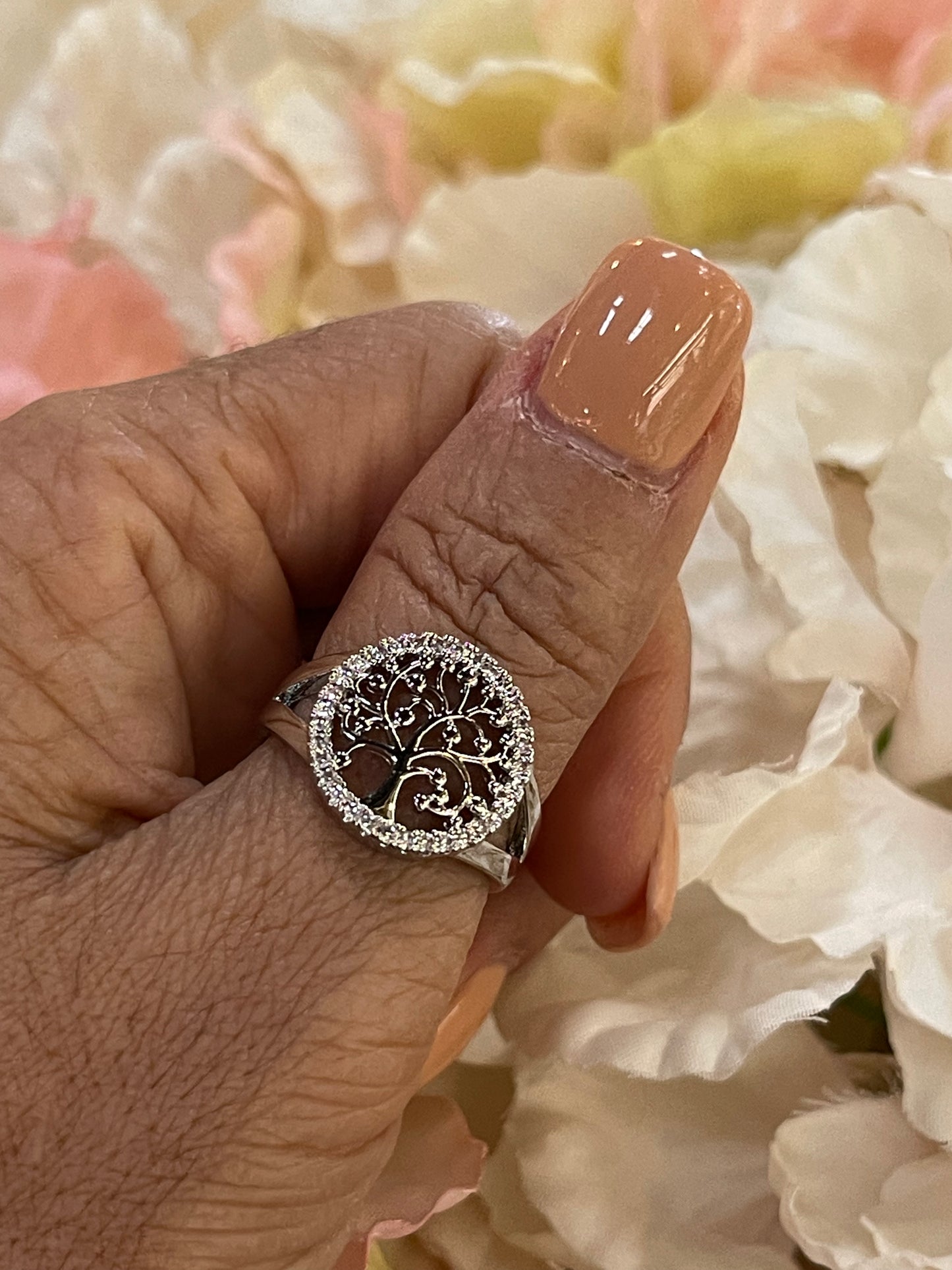 Bague arbre de vie