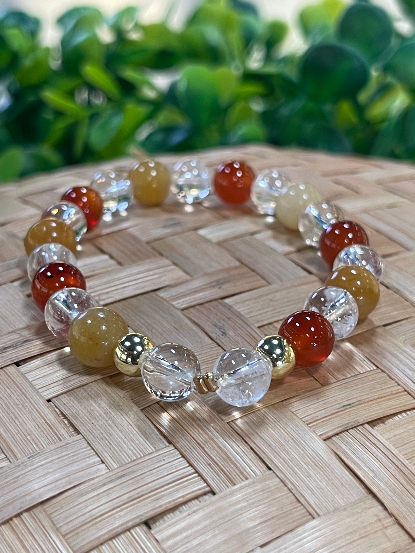 Cornaline citrine cristal