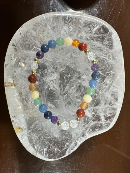 Bracelet 7 chakras luxe