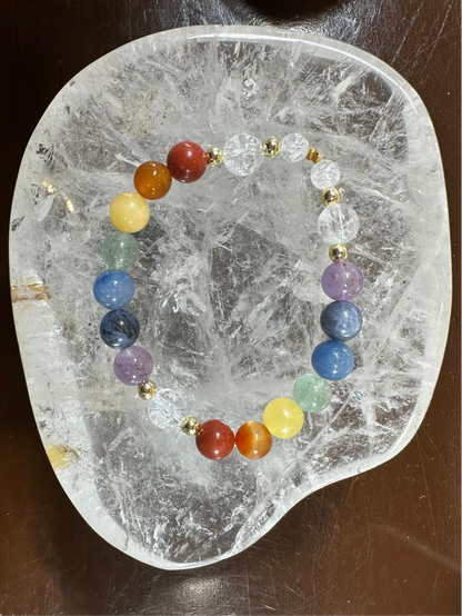 Bracelet 7 chakras luxe