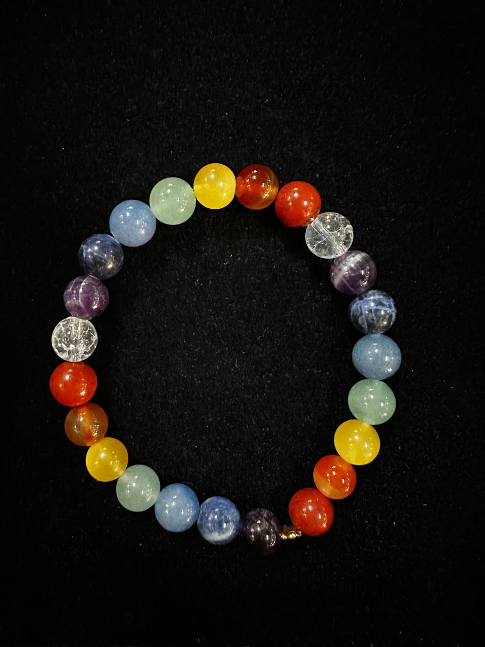Bracelet 7 chakras simple