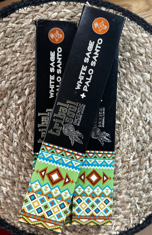 Encens sauge blanche + paolo santo