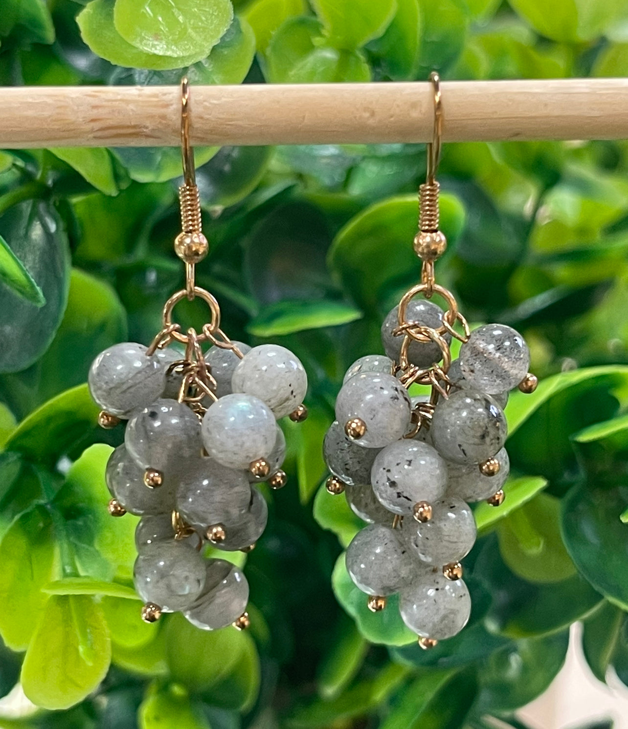 Boucle d'oreilles Labradorite