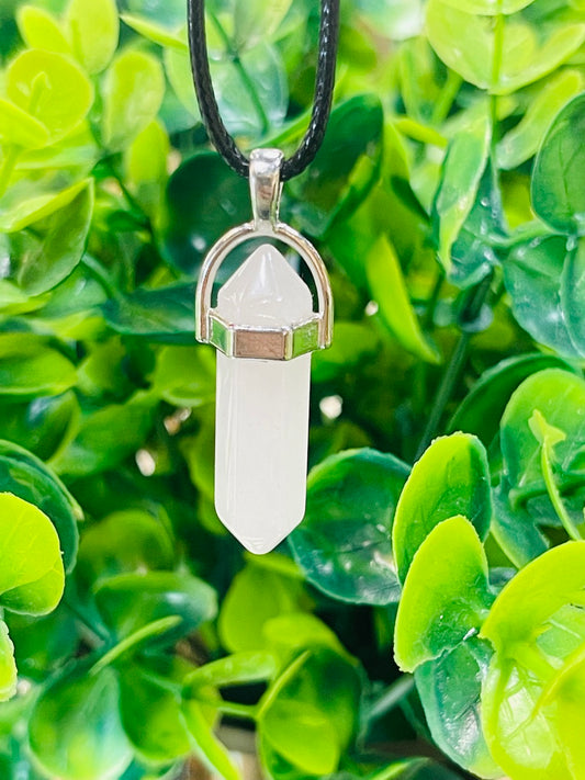 Pendentif Quartz rose