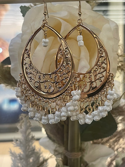 Boucles d’oreilles Nacre