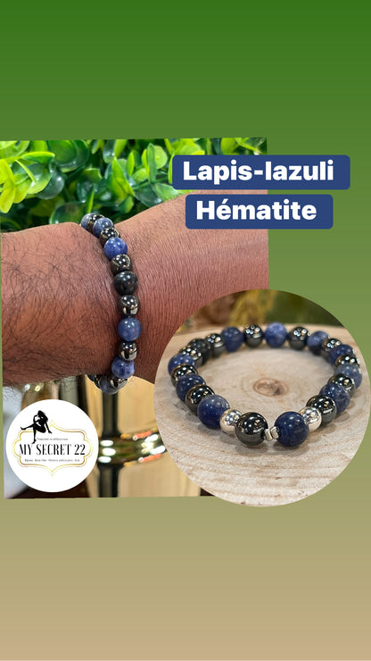 Lapis-lazuli hématite