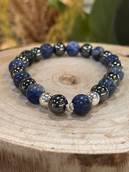 Lapis-lazuli hématite